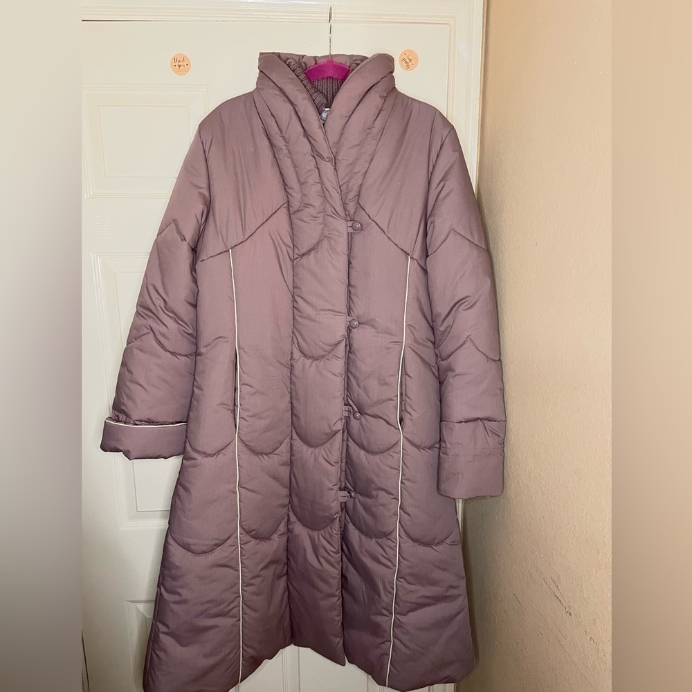 vintage 80s purple Montgomery Ward Puffer Jacket Womens Size 13-14‌‌‌‌‌‌‌‌‌‌‌‌
